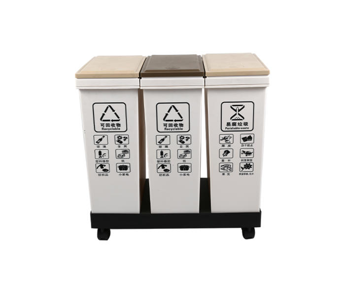 Three Classification Trash Cans: A Sustainable Solution for Waste Management